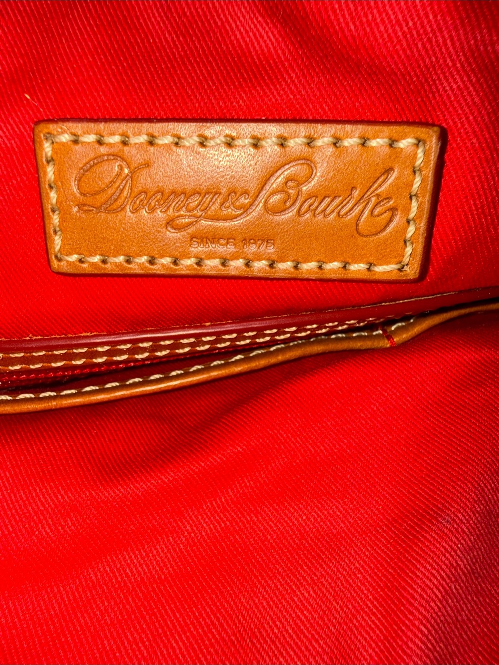 Dooney & Bourke Navy Fantasia 80th Anniversary Crossbody Letter Carrier - Picture 15 of 16